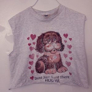 Vintage crop top
